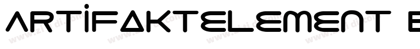 ArtifaktElement Bold字体转换